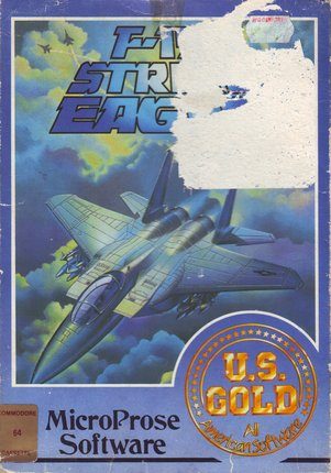 F-15 Strike Eagle for C64 - game @ UVL