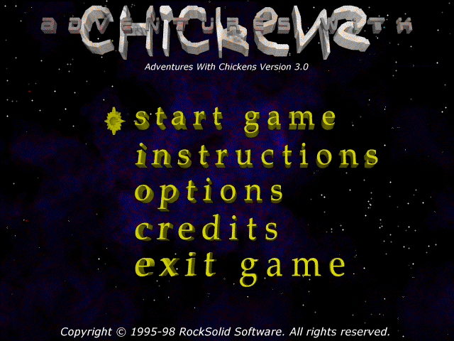 Adventures With Chickens Game