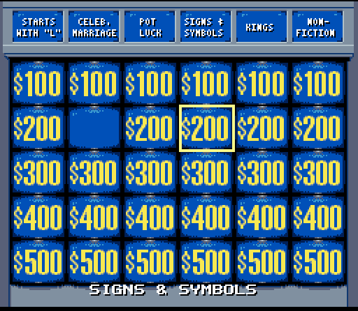 Jeopardy! video games (Culture serie)