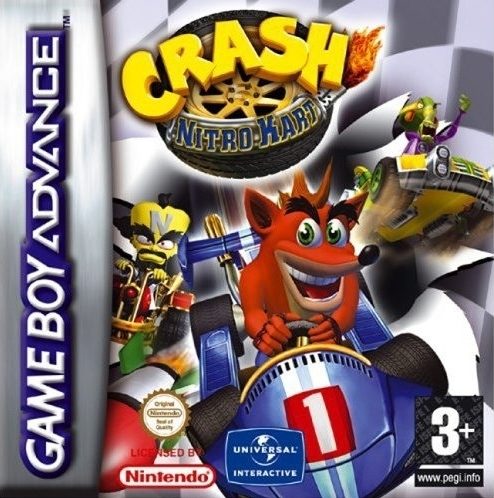 Crash Nitro Kart (2003) by Vicarious Visions GBA game