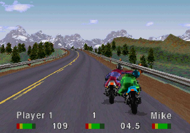 Road Rash (1996) By Ea Games Saturn Game