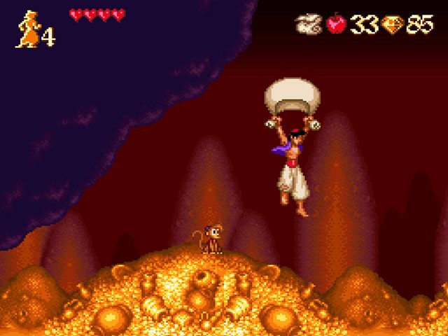 Aladdin (1993) By Capcom Snes Game