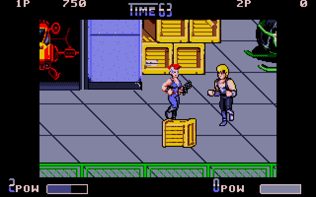 double dragon video game with freddy krueger