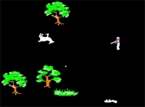 The Oregon Trail (1985) Apple II E game