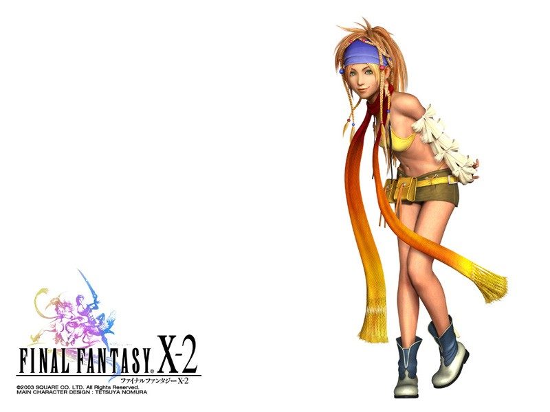 Rikku, a major character in Final Fantasy X