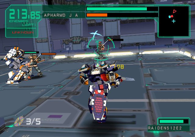 virtual on cyber troopers ps2