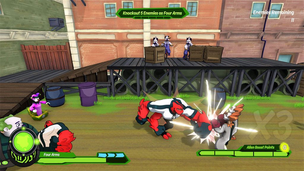 Ben 10 Alien Force: The Rise of Hex Review (WiiWare)