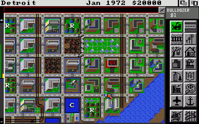 Simcity 1989 By Maxis Amiga Game