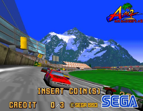 Daytona US (1993) Найкращі ігри гонки на машинах