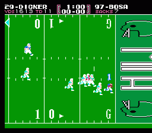 Tecmo Bowl (1989) by Tecmo NES game