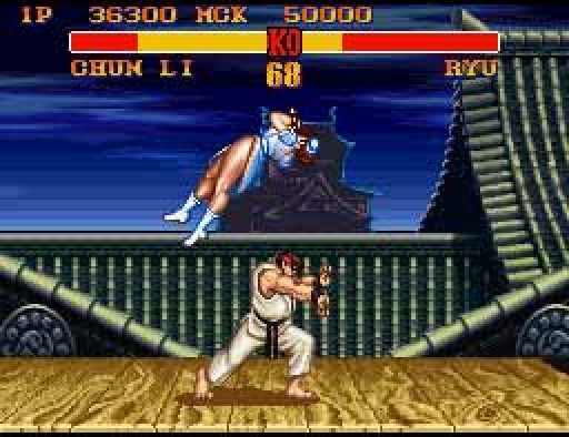 Street Fighter II Turbo: Hyper Fighting (1993) by Capcom SNES game