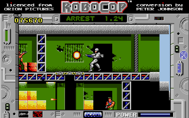 Robocop (1989) by Ocean Atari ST game