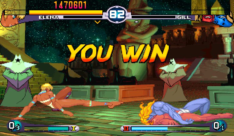 Street Fighter Galleries: Street Fighter III: Victory Screens