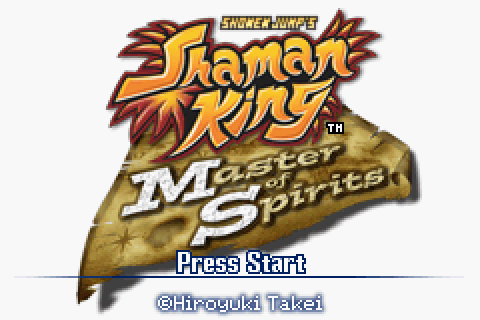 Shaman King - Master of Spirits title screen image #1 