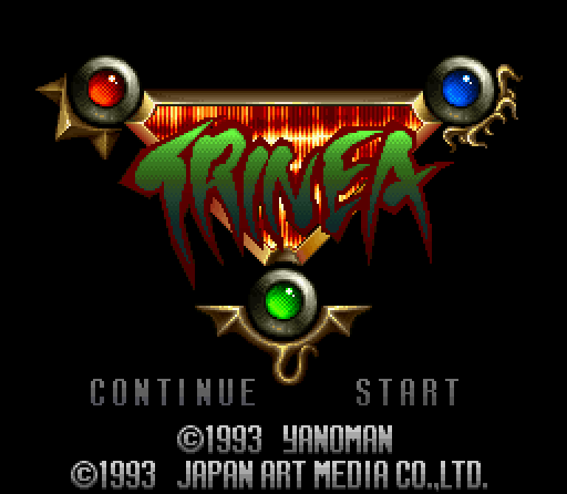 Trinea (1993) by Japan Art Media / Yanoman SNES game