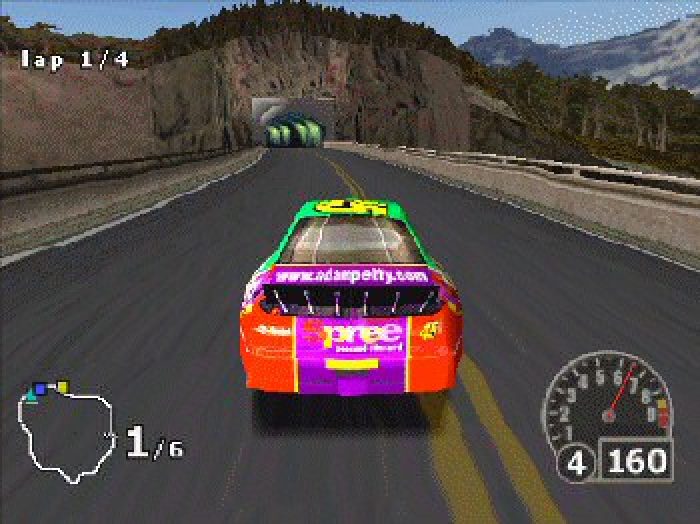NASCAR Rumble (2000) by EA Sports PS game