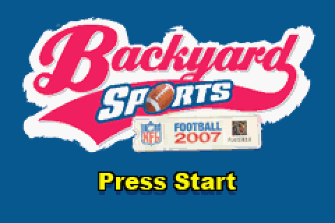 Backyard Football 2007 (2006) by Torus GBA game
