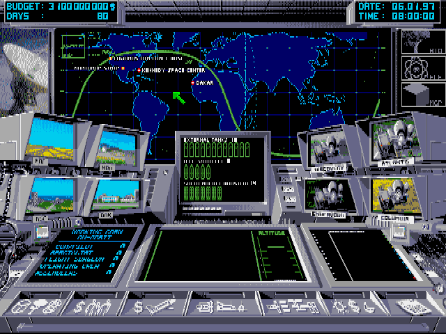 Space max. Мах под дос. МАКССПЕЙС. Amiga game Space. SIM 1992.