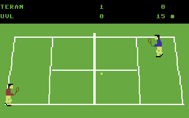 Tennis (1984) by Roeske Verlag C64 game