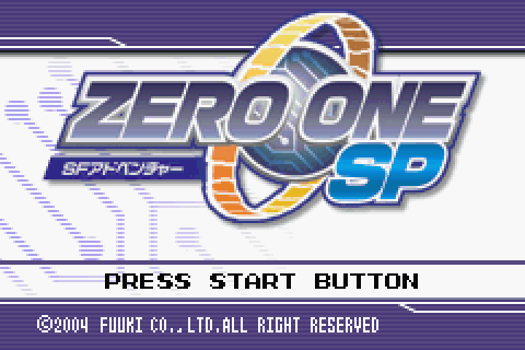 Zero One SP (2004) by Fuuki GBA game