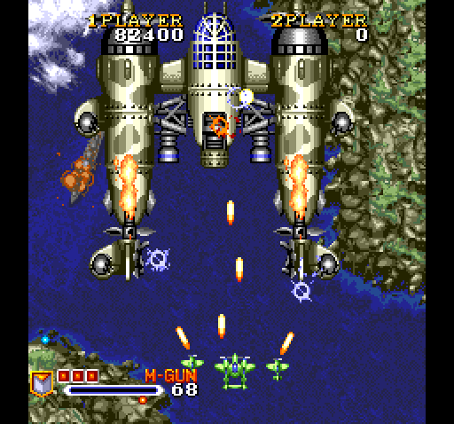 1941 Counter Attack (1991) by Capcom PC Engine game