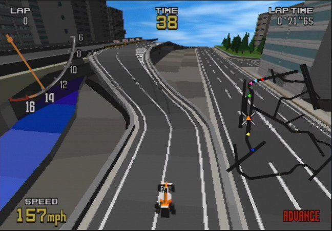 Sega Ages 2500 - V.R. Virtua Racing: FlatOut by KaedeMonthmore on