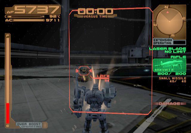 Armored Core 3  (PS2) Gameplay 
