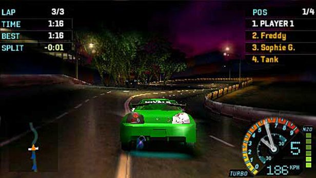 Need for Speed: Underground Rivals - Sony PSP