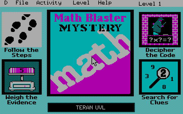 Math Blaster Mystery Gallery Screenshots Covers Titles And Ingame Images