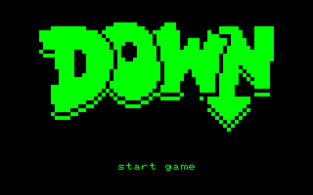 Down! gallery. Screenshots, covers, titles and ingame images