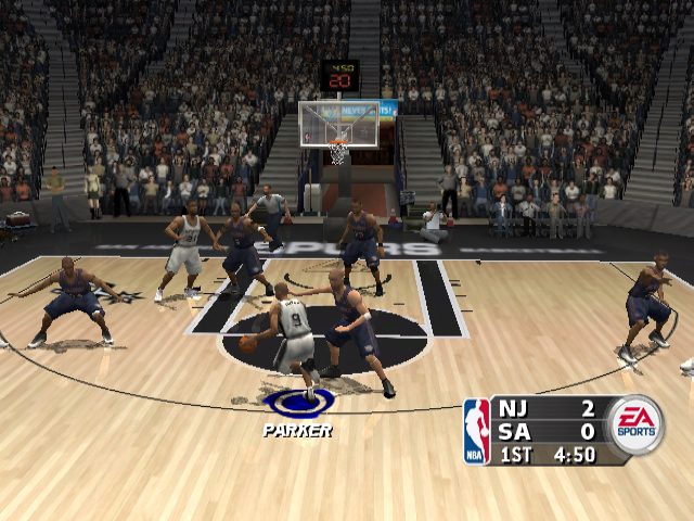 NBA Live 2004 gallery. Screenshots, covers, titles and ingame images