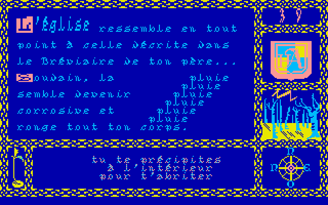 La Geste d'Artillac (1986) by Infogrames Amstrad CPC game