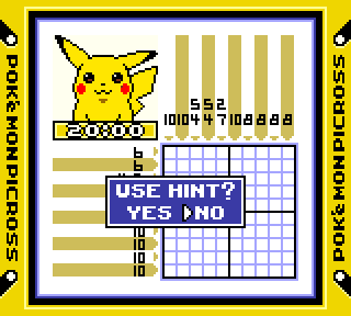 Pokemon Picross 1999 By Game Freak Gbc Game