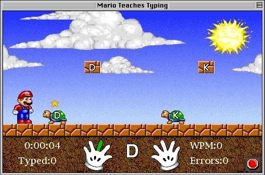 Mario Teaches Typing : Interplay Entertainment Corp. : Free Download,  Borrow, and Streaming : Internet Archive
