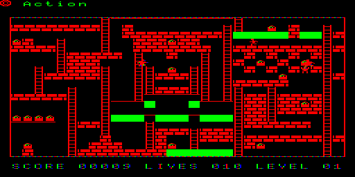 Lode Runner in-game screen image #1 