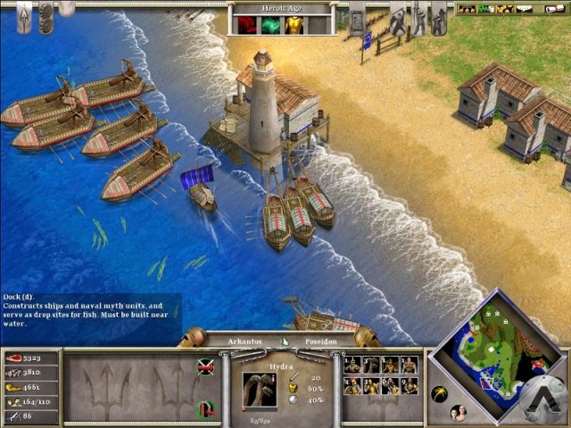 Age of Mythology  in-game screen image #5 
