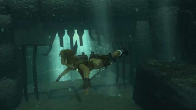 Tomb Raider: Legend  in-game screen image #3 Underwater