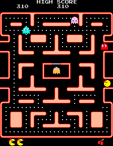 Ms. Pac-Man  in-game screen image #2 