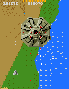 Xevious  in-game screen image #1 