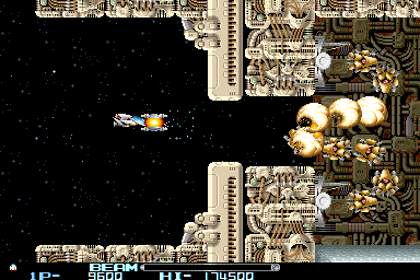 R-Type II in-game screen image #1 