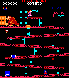 Donkey Kong  in-game screen image #1 
