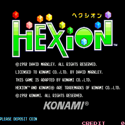 Hexion title screen image #1 