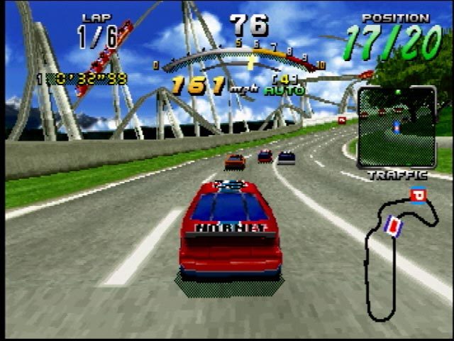 Daytona USA Championship Circuit Edition  in-game screen image #4 