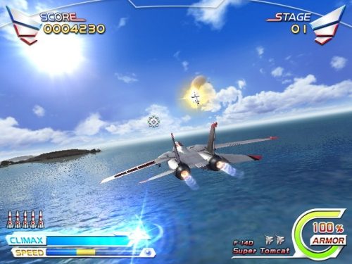 After Burner Climax in-game screen image #1 