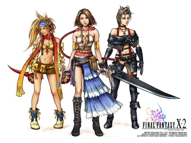 Final Fantasy X-2 game art image #4 