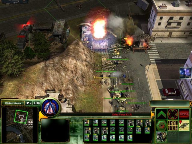 Act of War: Direct Action  in-game screen image #4 