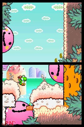 Yoshi's Island DS in-game screen image #1 
