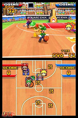 Mario Slam Basketball  in-game screen image #1 