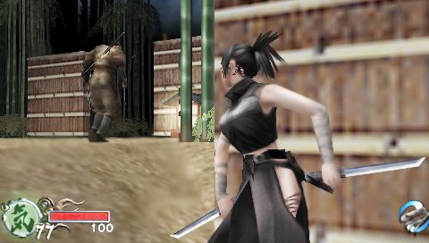 Tenchu: Time of the Assassins  in-game screen image #1 