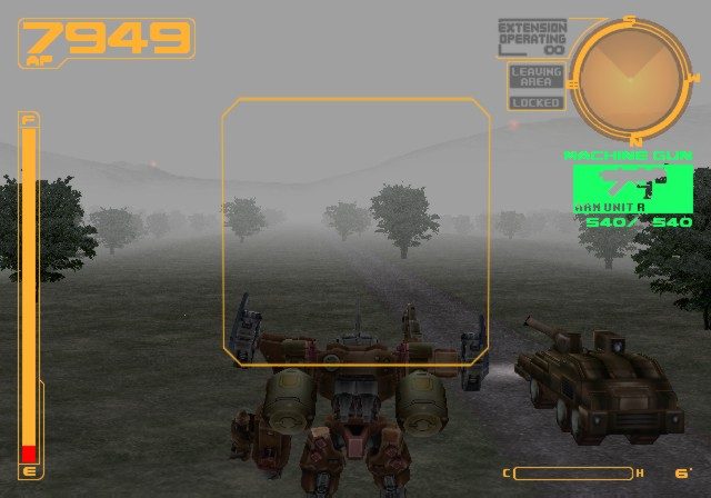 Armored Core 2: Another Age in-game screen image #2 